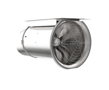 Jet fan perfect for smoke ventilation